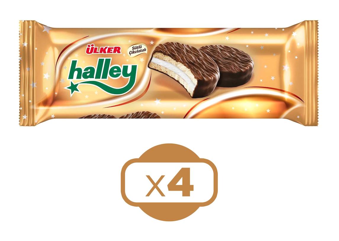 Ülker Halley Kremalı Bisküvi 4x240 gr
