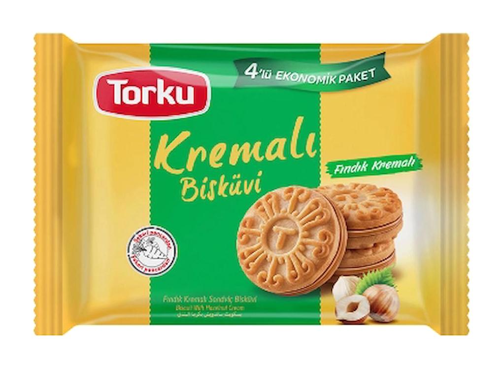 Torku Kremalı Sade Bisküvi 12x304 gr