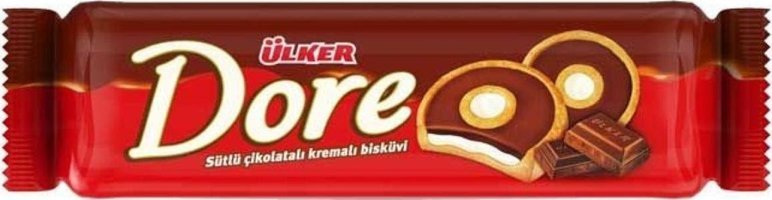 Ülker Dore Çikolata Kremalı Bisküvi 86 gr