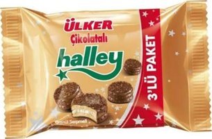 Ülker Halley Mini Çikolatalı Bisküvi 24x66 gr
