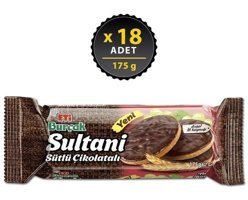 Eti Burçak Sütlü Çikolatalı Bisküvi 18x175 gr
