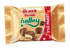 Ülker Halley Mini Çikolatalı Bisküvi 6x66 gr