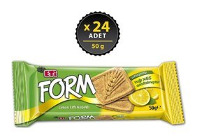 Eti Form Diyabetik Limonlu Bisküvi 24x50 gr