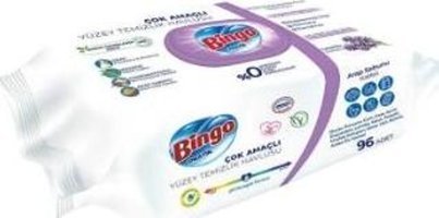 Bingo Antibakteriyel 96 Yaprak 2'li Islak Mendil