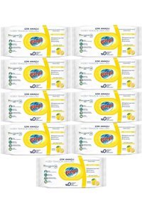 Bingo Clean Antibakteriyel 96 Yaprak 9'lu Islak Mendil
