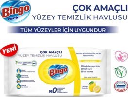 Bingo Antibakteriyel 96 Yaprak Tekli Islak Mendil