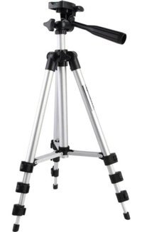 Buffer Taşıma Çantalı Alüminyum 3 Kademeli Video Head Tripod 130 cm