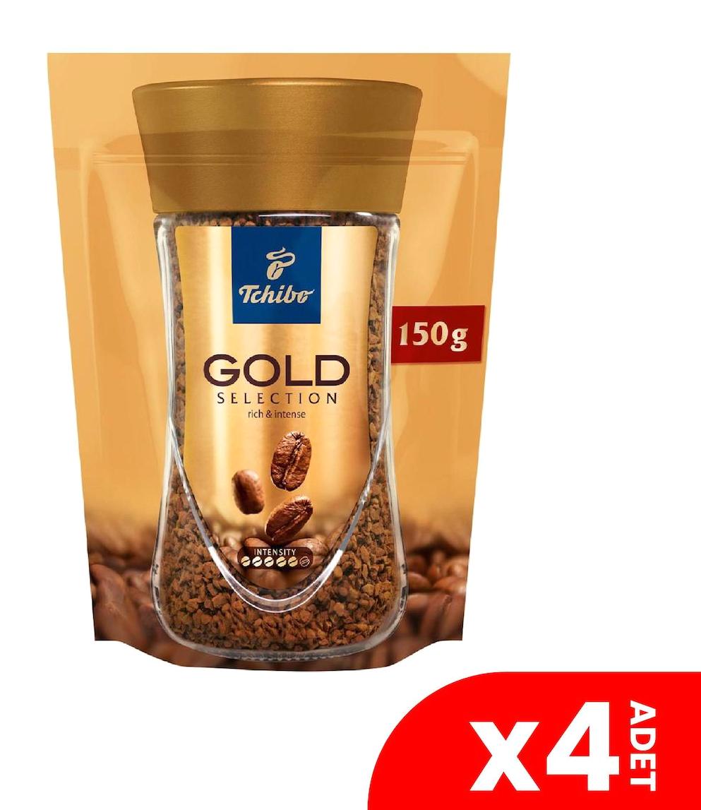 Tchibo Gold Selection Klasik 150 gr 4'lü Hazır Kahve