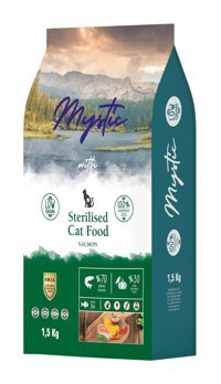 Mystic Somonlu Tahıllı Yetişkin Kuru Kedi Maması 1.5 kg