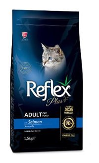 Reflex Somonlu Tahıllı Yetişkin Kuru Kedi Maması 1.5 kg