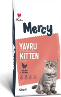 Mercy Tavuk Yavru Kuru Kedi Maması 10 kg