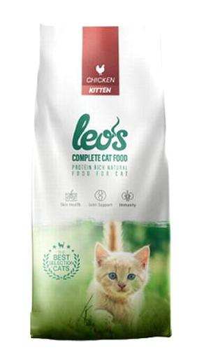 Leos Tavuk Yavru Kuru Kedi Maması 1 kg