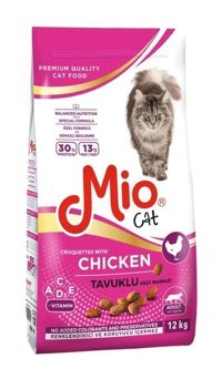 Mio Tavuk Tahıllı Yetişkin Kuru Kedi Maması 12 kg