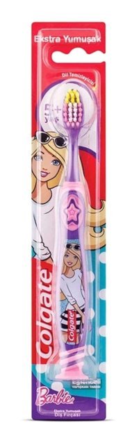 Colgate Barbie Yumuşak Manuel Çocuk Diş Fırçası Renkli