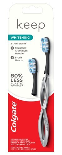 Colgate Keep Orta Ortodontik Manuel Yetişkin Diş Fırçası Gümüş