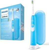 Philips Sonicare EssentialClean Işıklı Kapaklı Yumuşak Ortodontik Şarjlı Yetişkin Diş Fırçası Mavi