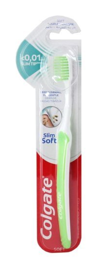 Colgate Slim Soft Yumuşak Manuel Yetişkin Diş Fırçası Yeşil