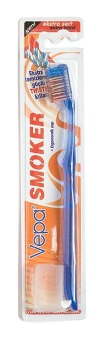 Vepa Smoker Orta Manuel Yetişkin Diş Fırçası Mavi