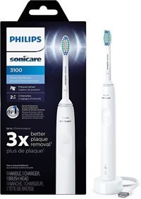 Philips Sonicare Işıklı Kapaklı Yumuşak Ortodontik Şarjlı Yetişkin Diş Fırçası Beyaz
