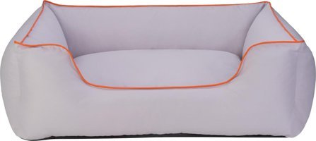 Pet Comfort Alpha Yıkanabilir Büyük Irk İç Mekan Köpek Yatağı Açık Gri