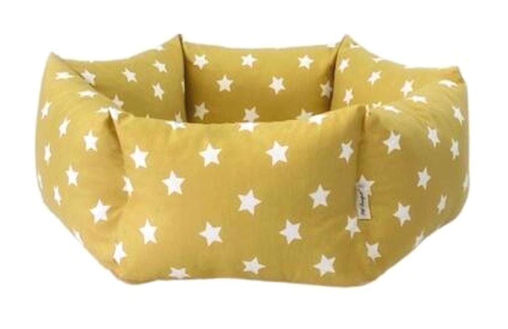 Pet Comfort Tokyo Merta Yıkanabilir Orta Irk İç Mekan Köpek Yatağı Sarı