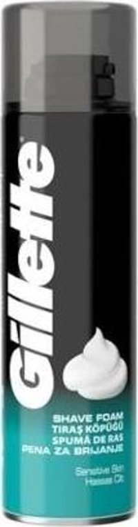 Gillette Hassas Ciltler İçin Tıraş Köpüğü 24x200 ml