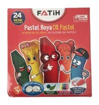 Fatih Silinebilir 24'lü Yağlı Pastel Boya