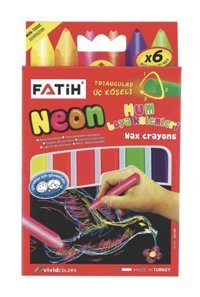 Fatih Crayon Jumbo Silinebilir 6'lı Jel Pastel Boya