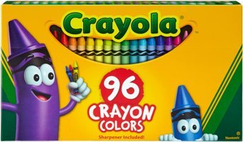Crayola Silinebilir 96'lı Mum Pastel Boya