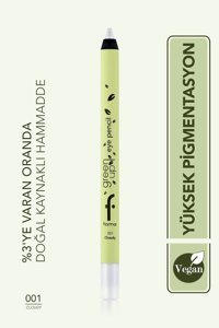 Flormar Green Up No:001 Mat Akmayan Cloudy Göz Kalemi