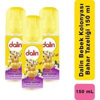 Dalin Bahar Tazeliği Sprey Bebek Kolonyası 3×100 ml