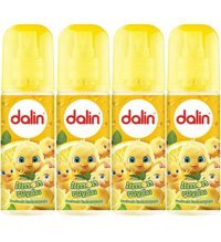 Dalin Limon Çiçeği Sprey Bebek Kolonyası 4×150 ml