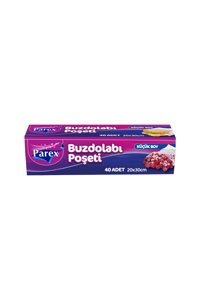 Parex Küçük Buz Dolabı Poşeti 40 Adet