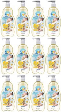 Uni Baby Tatlı Rüyalar Göz Yakmayan Hipoalerjenik Hassas Ciltler İçin Papatya Özlü Bebek Şampuanı 12x700 ml
