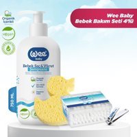 Wee Baby Organik Göz Yakmayan Hipoalerjenik Yenidoğan Hassas Ciltler İçin Papatya Özlü Bebek Şampuanı 750 ml