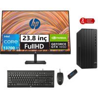 Hp 290 Pro G9 6624A8ET07 Harici GeForce GTX 1650 Intel Core i7 13700 16 GB Ram 512 GB SSD Tower FreeDos 23.8 inç Monitörlü Masaüstü Oyuncu Bilgisayarı + Zetta Flash Bellek