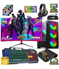 Biggamex SX55 Harici Radeon RX 580 Intel Core i5 10400F 32 GB Ram 512 GB SSD Tower FreeDos 23.8 inç Monitörlü Masaüstü Oyuncu Bilgisayarı