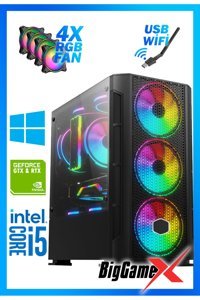 Biggamex XS36 Harici GeForce GT 730 Intel Core i5 3470 16 GB Ram 500 GB HDD + 128 GB SSD Tower FreeDos Masaüstü Oyuncu Bilgisayarı