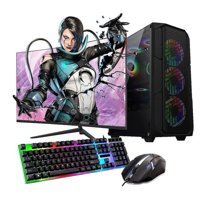 Rogame RKT770080 Harici GeForce RTX 3050 AMD Ryzen 5 5600 16 GB Ram 1 TB SSD Tower FreeDos 27 inç Monitörlü Masaüstü Oyuncu Bilgisayarı