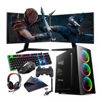 Rogame RKT660452 Harici Radeon RX 550 Intel Core i5 10400F 16 GB Ram 1 TB HDD + 240 GB SSD Tower FreeDos 24 inç Monitörlü Masaüstü Oyuncu Bilgisayarı