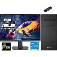 Asus Expertcenter J1S500TE-5135000020W37 Harici GeForce GTX 1650 Intel Core i5 13500 64 GB Ram 512 GB SSD Tower Windows 11 Home 27 inç Monitörlü Masaüstü Oyuncu Bilgisayarı + Zetta USB Flash Bellek