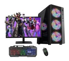 Rogame Rotech Ruix Rainbow Harici Radeon RX 550 Intel Core i3 10100F 8 GB Ram 1 TB HDD + 120 GB SSD Tower FreeDos 21.5 inç Monitörlü Masaüstü Oyuncu Bilgisayarı