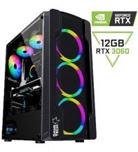 Metsa RTX01 Harici GeForce RTX 3060 AMD Ryzen 5 5500 16 GB Ram DDR4 500 GB SSD Tower FreeDos Masaüstü Oyuncu Bilgisayarı