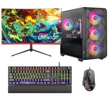 Dragos DRX6932 Harici GeForce RTX 3060 Intel Core i7 11700F 32 GB Ram 512 GB SSD Tower FreeDos 23.6 inç Monitörlü Masaüstü Oyuncu Bilgisayarı