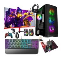 Turbox Quell Harici GeForce GTX 1050 Tİ Intel Core i5 8400 16 GB Ram 1 TB SSD Tower FreeDos 27 inç Monitörlü Masaüstü Oyuncu Bilgisayarı