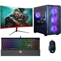 Turbox TX4185 Harici Radeon RX 580 Intel Core i5 13400F 16 GB Ram 512 GB SSD Tower FreeDos 23.6 inç Monitörlü Masaüstü Oyuncu Bilgisayarı
