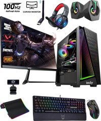 Izoly Obelisk Harici Radeon RX 580 Intel Core i5 10400F 16 GB Ram 512 GB SSD Tower FreeDos Masaüstü Oyuncu Bilgisayarı
