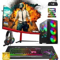 Biggamex TR16 Harici GeForce GTX 1050 Tİ Intel Core i5 3470 16 GB Ram 512 GB SSD Tower FreeDos 23.8 inç Monitörlü Masaüstü Oyuncu Bilgisayarı