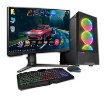 Avantron GMX9590 Harici GeForce RTX 3050 AMD Ryzen 7 5800X 32 GB Ram 1 TB SSD Tower FreeDos 24 inç Monitörlü Masaüstü Oyuncu Bilgisayarı