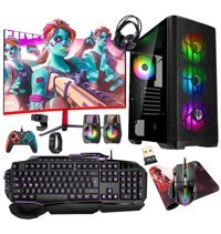 Turbox Ombrix Harici Radeon RX 560 Intel Core i7 6700 16 GB Ram DDR4 1 TB SSD Tower FreeDos 27 inç Monitörlü Masaüstü Oyuncu Bilgisayarı
